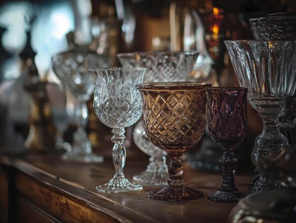 antique glassware shop near me