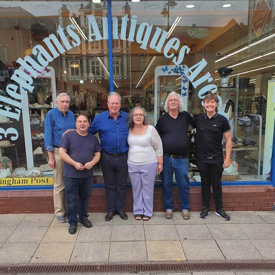 3 elephant antiques shop walsall staff