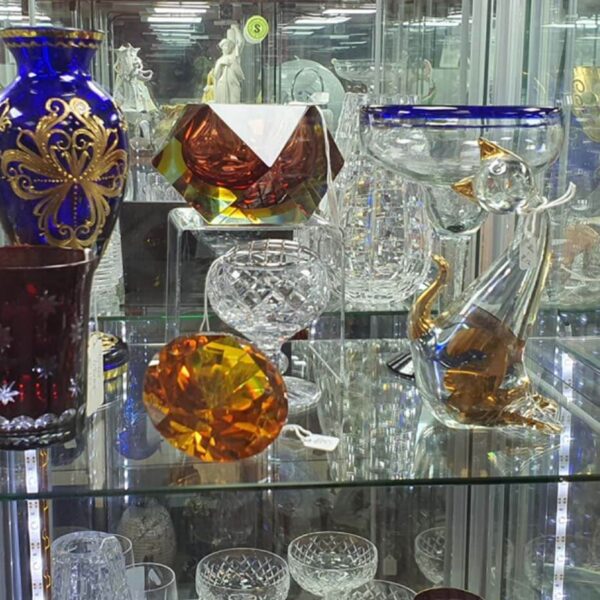 antique shop walsall crystal glass walsall